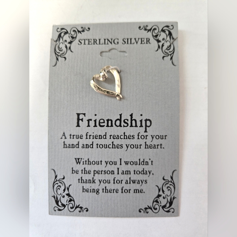 Sterling Silver Necklace Charm